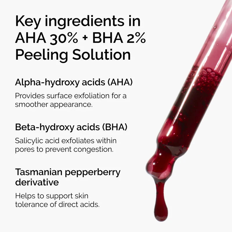 AHA 30% + BHA 2% Peeling Solution - skin care and cosmetics