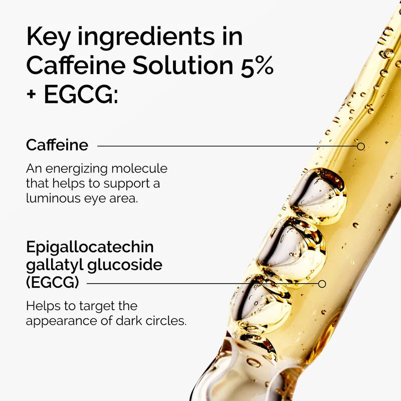 Caffeine Solution 5% + EGCG - skin care and cosmetics