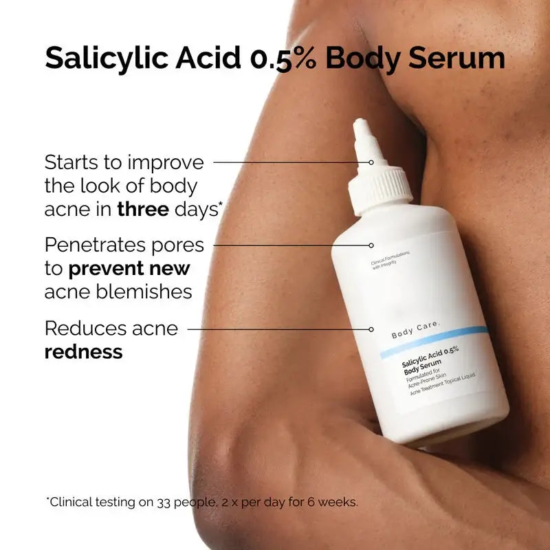 Salicylic Acid 0.5% Body Serum - skin care and cosmetics