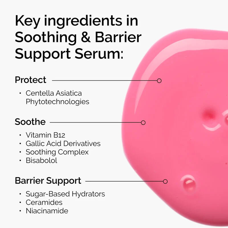 Soothing & Barrier Support Serum - skin care and cosmetics