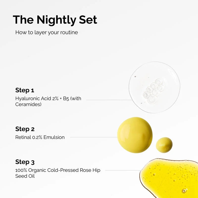 The Nightly Set - skin care and cosmetics