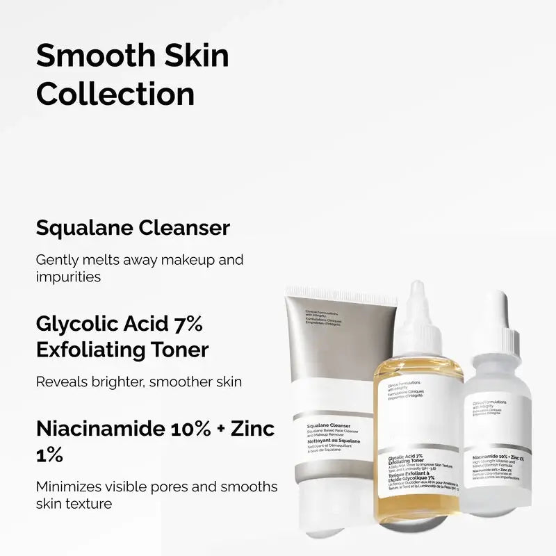The Smooth Skin Collection - skin care and cosmetics