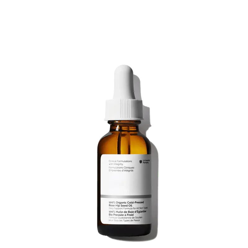 100% Organic Cold-Pressed Rose Hip Seed Oil - skin care and cosmetics