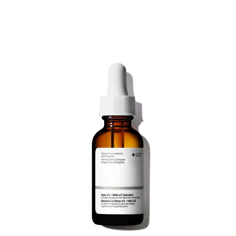 Aloe 2% + NAG 2% Solution - skin care and cosmetics