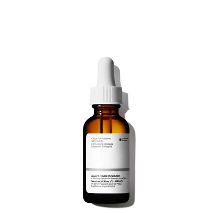 Aloe 2% + NAG 2% Solution - skin care and cosmetics