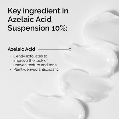Azelaic Acid Suspension 10% - skin care and cosmetics