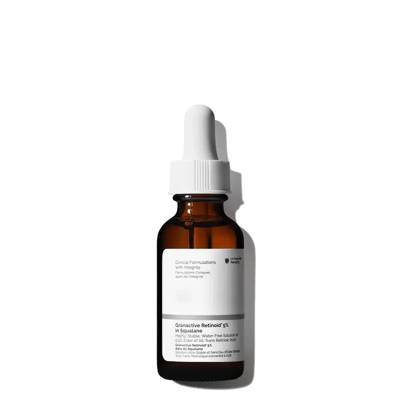Granactive Retinoid 5% in Squalane - skin care and cosmetics