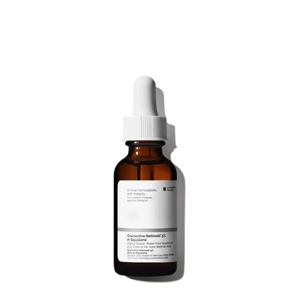 Granactive Retinoid 5% in Squalane - skin care and cosmetics