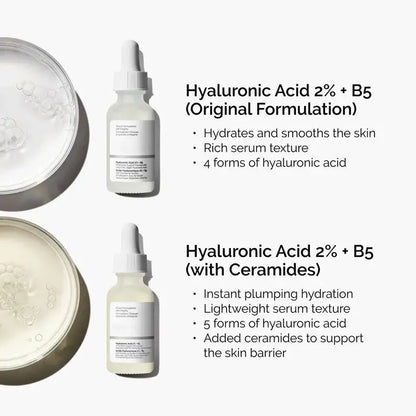 Hyaluronic Acid 2% + B5 (Original Formulation) - skin care and cosmetics