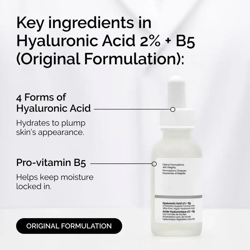 Hyaluronic Acid 2% + B5 (Original Formulation) - skin care and cosmetics