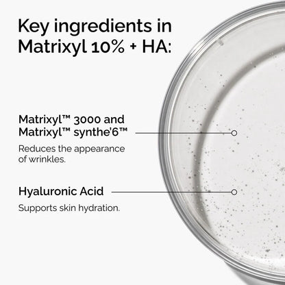 Matrixyl 10% + HA - skin care and cosmetics