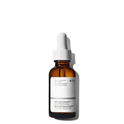 Retinol 0.5% in Squalane - skin care and cosmetics