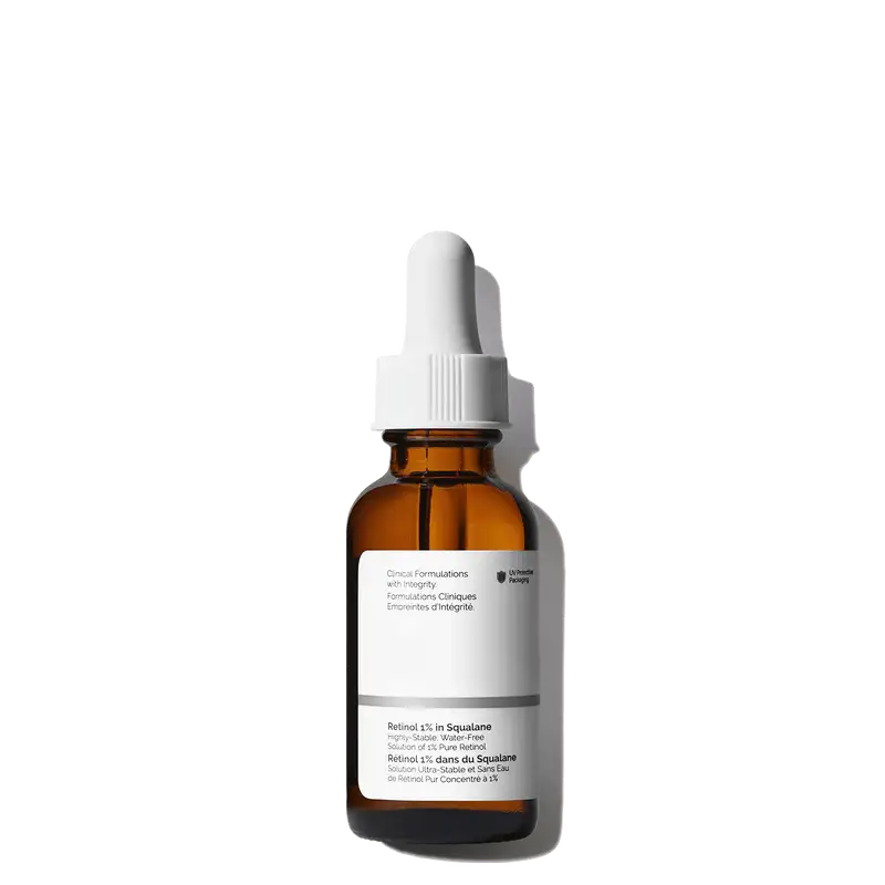 Retinol 1% in Squalane - skin care and cosmetics