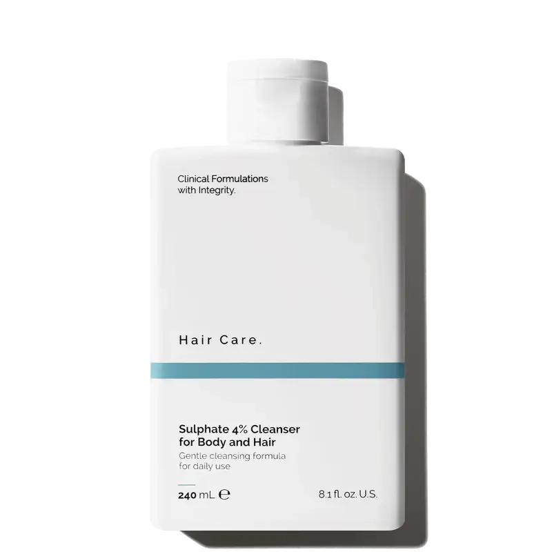 Sulphate 4% Cleanser for Body and Hair - skin care and cosmetics