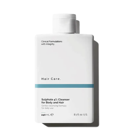 Sulphate 4% Cleanser for Body and Hair - skin care and cosmetics