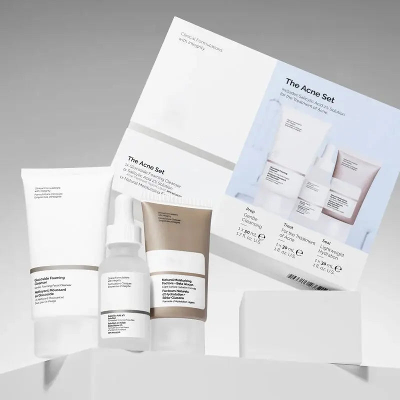 The Acne Set - skin care and cosmetics