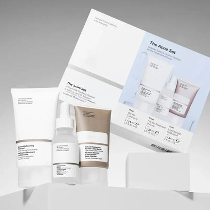 The Acne Set - skin care and cosmetics