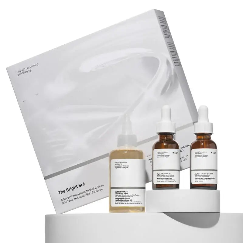 The Bright Set - skin care and cosmetics