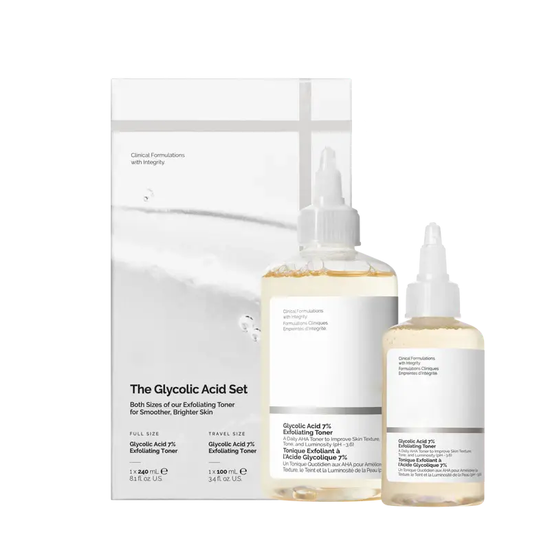 The Glycolic Acid Set - skin care and cosmetics