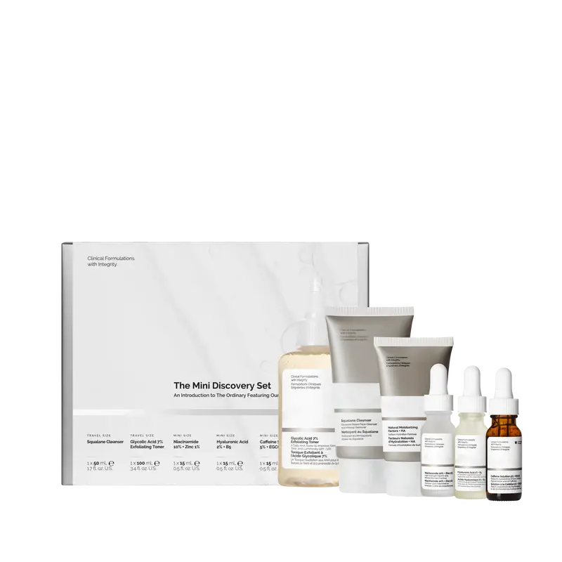 The Mini Discovery Set - skin care and cosmetics