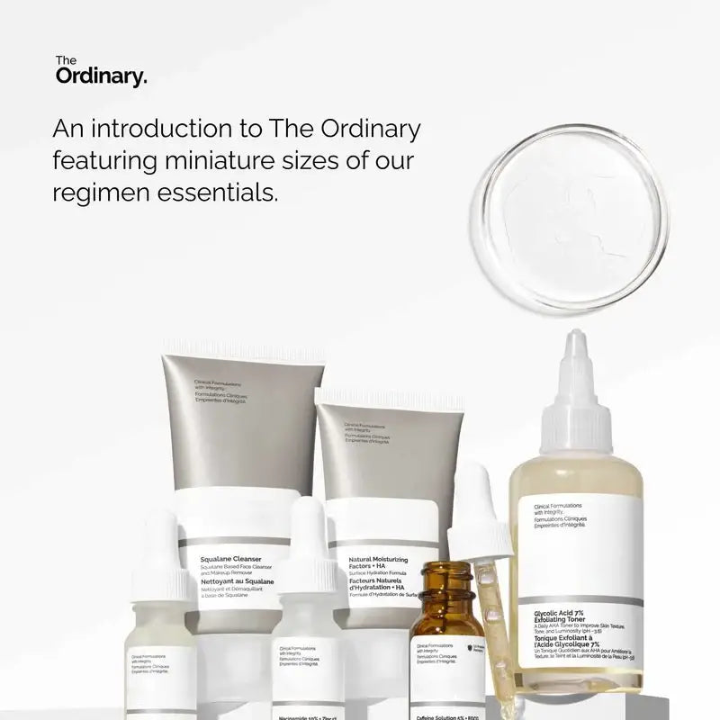 The Mini Discovery Set - skin care and cosmetics