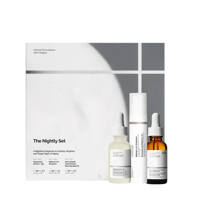 The Nightly Set - skin care and cosmetics