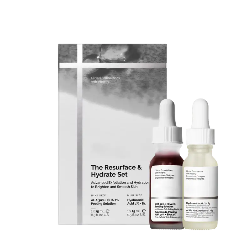 The Resurface & Hydrate Set - skin care and cosmetics