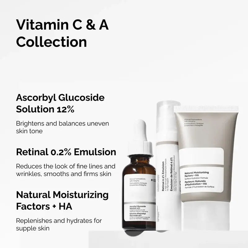 The Vitamin C & A Collection - skin care and cosmetics