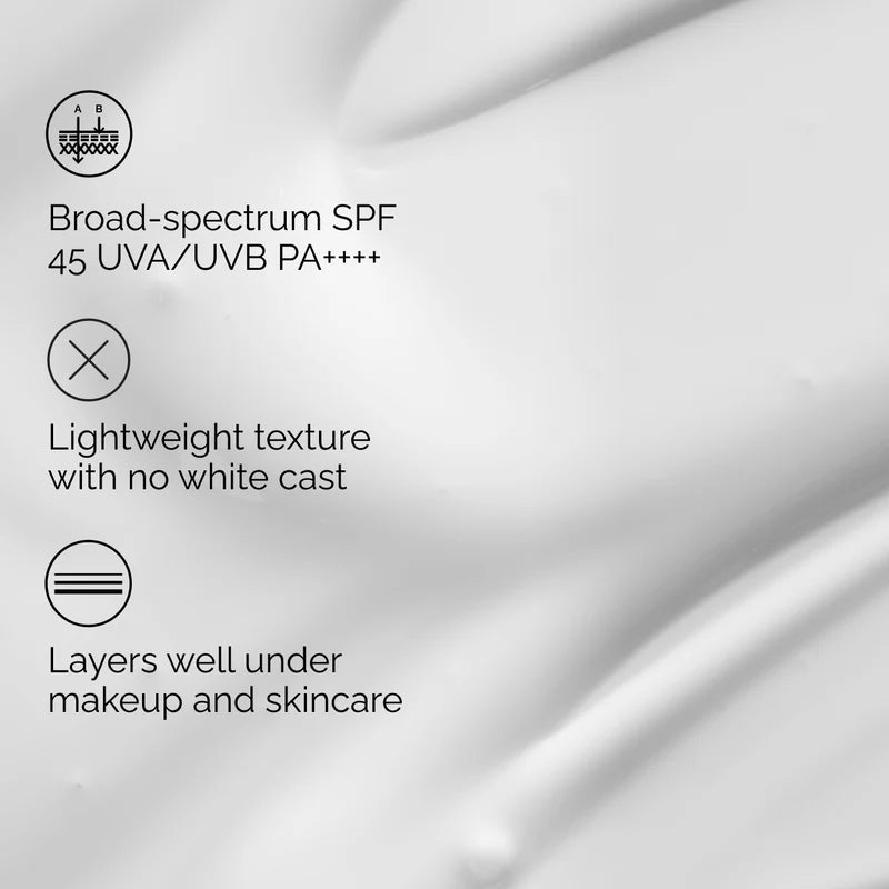 UV Filters SPF 45 Serum - skin care and cosmetics